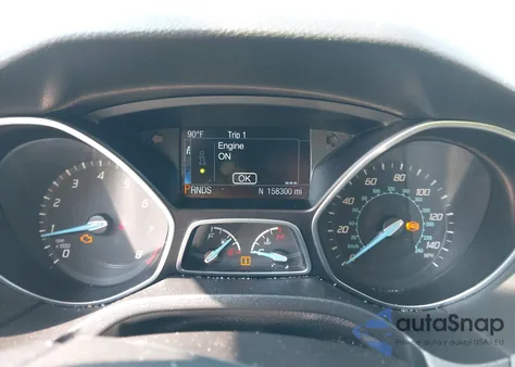 2014 Ford Focus Titanium z USA, uszkodzony, nr VIN 1FADP3N26EL458386